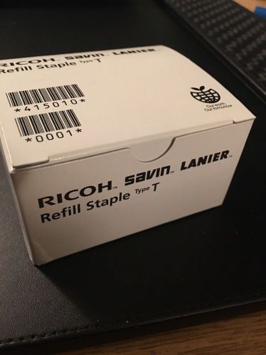 Genuine Ricoh Savin Lanier Refill Staple Type T 415010 *2 Cartridges of 5000*