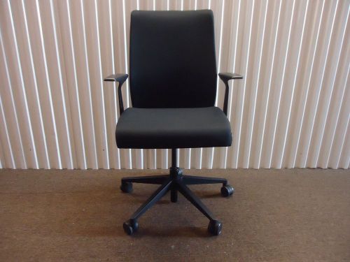 Think Office Chair in Black Fabric By Steelcase, Adjustable Ergonomic chair