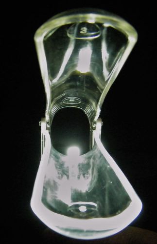 Plastic Disposable Vaginal Speculum With Light Source Large Pk/10 MedLine