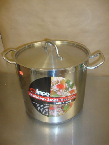 Winco SST-16 Master Cook Stock Pot with Cover, 16 Quart