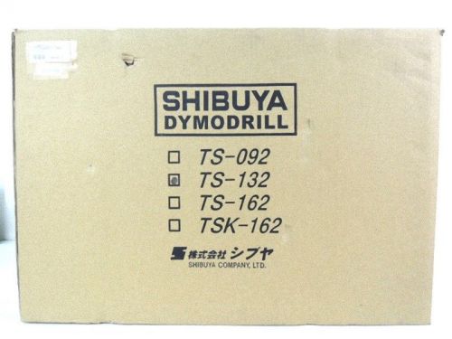 Shibuya TS-132 Core Drill Set Diamond Core Drill Y1897883