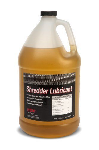 HSM 315 Shredder Lubricant Oil Bottle - One 1 Gallon