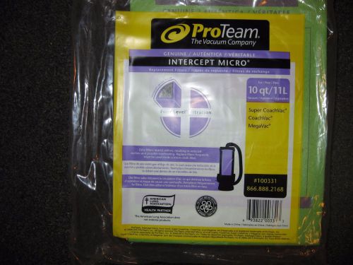 Proteam Backpack Vacuum Filters - 10 Qt.