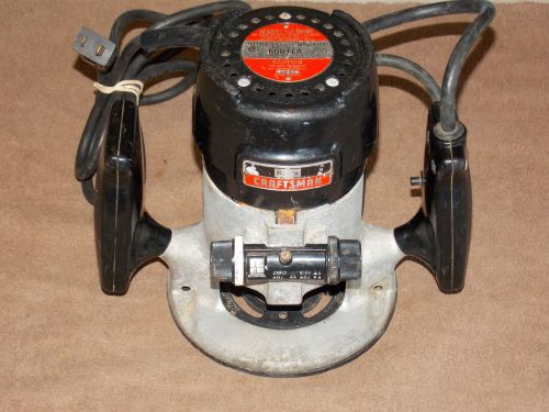 Sears Craftsman Router Model 315.17480 Double-Insulated B904