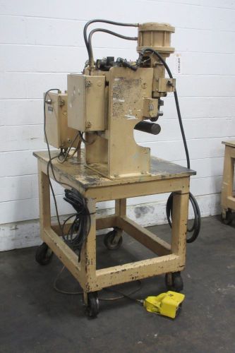 Cadillac air actuated marking / engraving machine - used - am15603 for sale