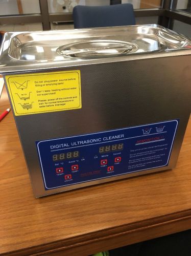 Stainless Steel 3L Liter Industry Heated Ultrasonic Cleaner Heater w/Timer New