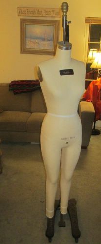 Superior mannequin w/black rolling stand - model 1939 size 8 - local pick-up for sale
