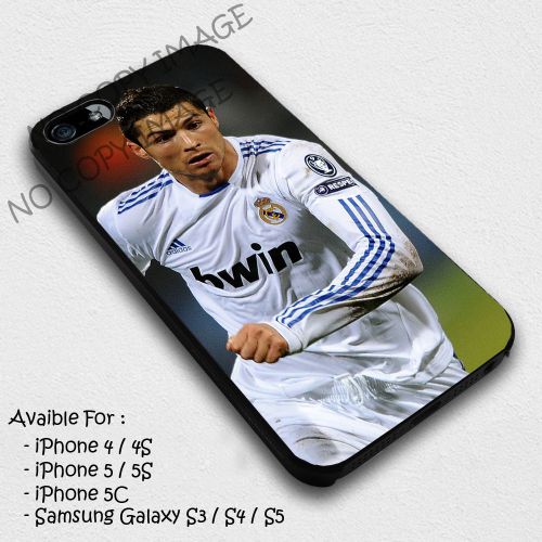 Cristiano Ronaldo Real Madrid FC Logo iPhone Case 4 4s 5 5s 5c 6 6s 7 7s Plus SE