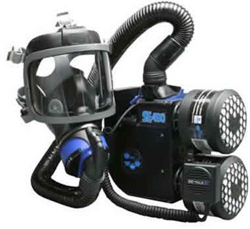 Scott sea premium se400 powered gas mask system with harness no reserve for sale