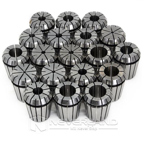 19pcs er32 collet chuck metric precision 2-20mm for cnc milling engraving tool for sale