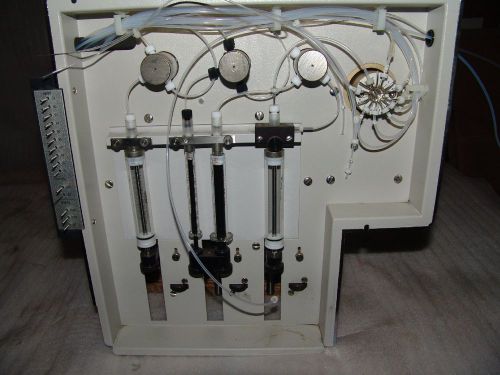 Zymark syringe pump station , Kloehn 10ml Bio-Chem 100T3 injector valves Hurst S