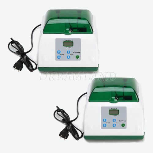 2 Dental Digital Amalgamator Amalgam Capsule Mixer Machine HL-AH High Speed as0