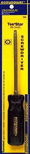 Eazypower 80241 1-Pack T40 Security Tee*Star Isomax 9-inch Screwdriver (Fits