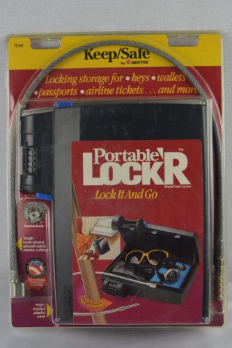 Keep/Safe Portable Locker Lock It and Go by Sentry- NEW