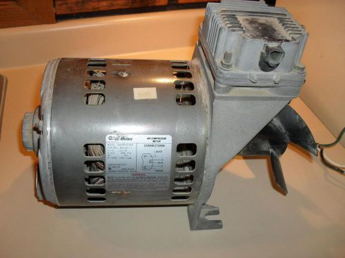 GE Motors Air Compressor Motor 1725 RPM 115V 5KH49R160S