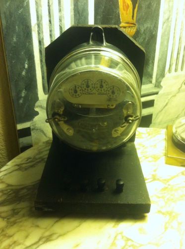Vintage Sangamo Electric Meter Art Display