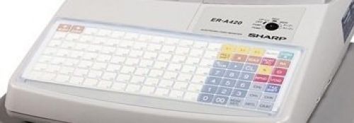 POSTeam Sharp ER A-420 Keyboard Skin Cover Silicone - Sharp ERA420 ER420