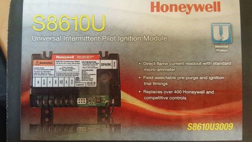 Honeywell S8610U Universal Intermittent pilot ignition module