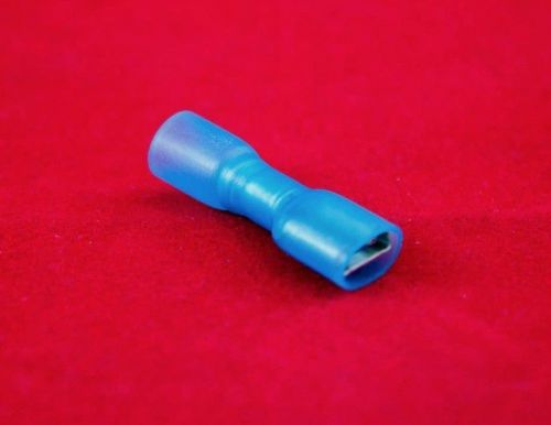 .250&#034; spade heat sealed disconnect terminal blue 16-14awg 770272l male fem kit for sale