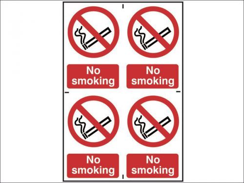 Scan - No Smoking - PVC 200 x 300mm