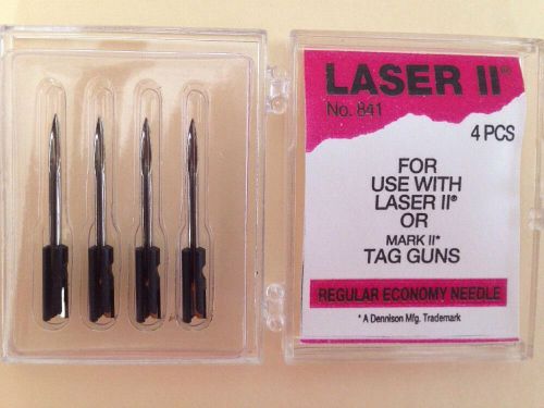 4 PCS. STANDARD REPLACEMENT NEEDLES FOR TAGGING GUN Laser II NO. 841