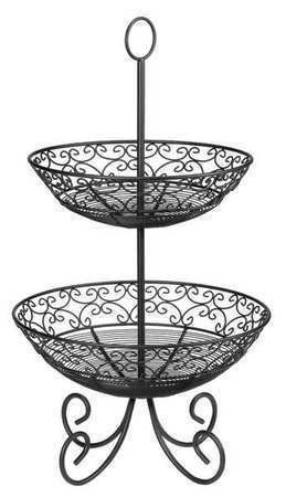 TABLECRAFT PRODUCTS COMPANY BKT2 Mediterranean Basket, 2 Tier