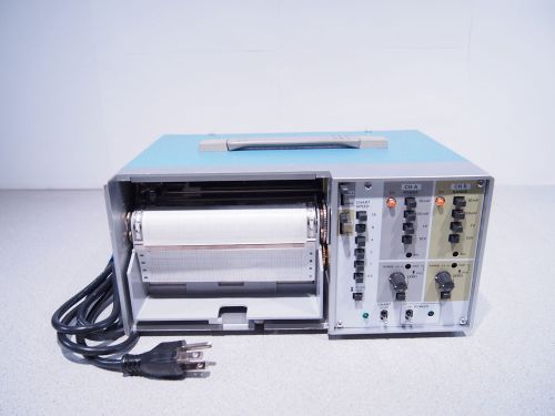 Soltec 4202 - dual pen portable strip chart recorder tested works -need new pens for sale