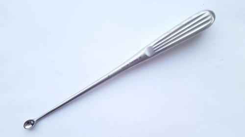 Spratt Brun Bone Curette Straight Orthopedic German Stainless Size 5