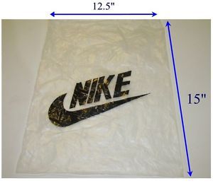 Nike Huarache - Clear Swoosh Plastic Bag for size 8.5 Shoes