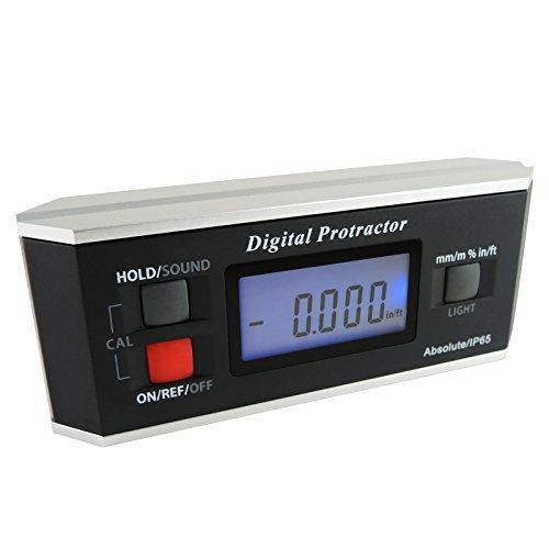 Gain Express Digital Protractor Angle Finder Level Inclinometer Magnetic