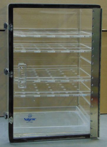 NALGENE 5317-0180 Clear Acrylic 4-Shelf Cabinet Desiccator Quantity Available