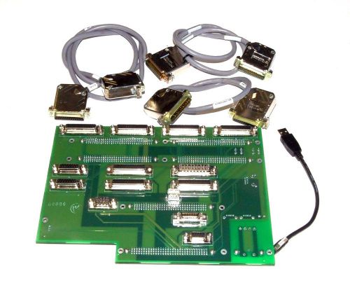 D4D E4D - DMC1 DENTAL MILLING CAD CAM UNIT CONTROL / CONNECTION BOARD &amp; CORDS
