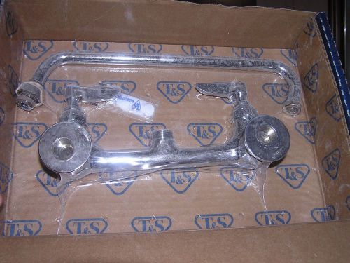 T&amp;S BRASS B-0231 FAUCET ASSEMBLY / WALL MOUNT 8&#034; CENTERS Free Shipping