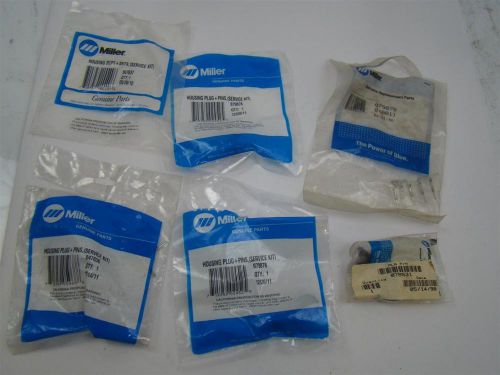 Miller assortment housing plugs and pins 047636, 079878, 079531, 047637