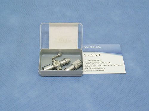 Karl storz 6002000 luer lock connector and stopcock adaptor set for sale