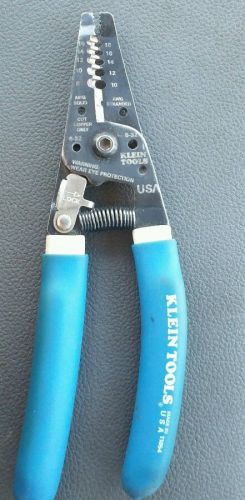 klien curved wire cutter and stripper