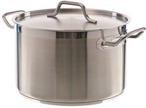 Update International (SPS-12) 12 Qt Induction Ready Stainless Steel Stock Pot