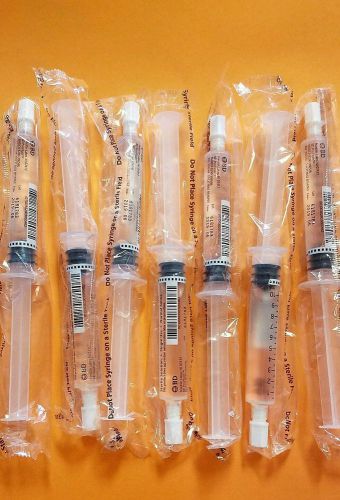 BD PosiFlush Pre-Filled Saline Syringe Flush 0.9% Sodium Chloride  Lot of 7