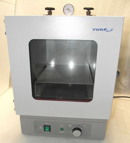 Vwr sheldon lab 1400e benchtop vacuum oven; excellent seal; to 210 c; 4mo wrrnty for sale