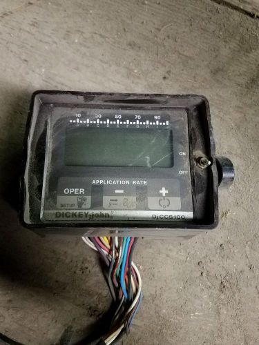 Dickey-John DJCCS100 application rate monitor  *FREE SHIPPING*