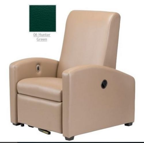 Winco 5001 Augustine Patient Care Comfort Treatment Recliner, Hunter Green,