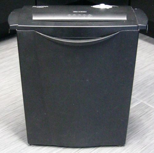 Aurora AS505S 5-Sheet Strip Paper Shredder with Removable Basket Works Great