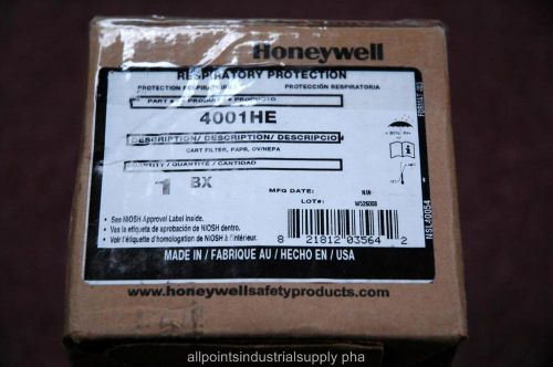 North by Honeywell 4001HE Respiratory Cartridges Box of 3 - NOS
