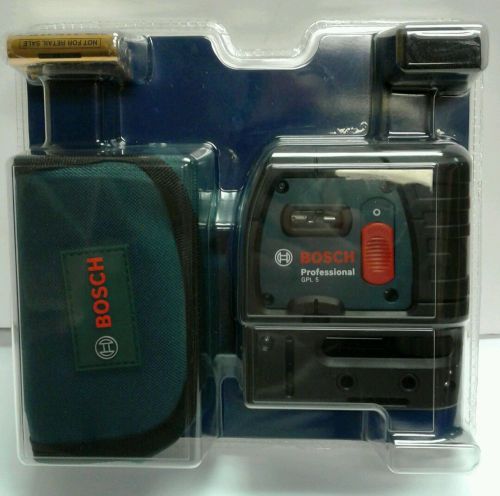 ***new bosch gpl 5 professional 5-point self-leveling laser*** for sale