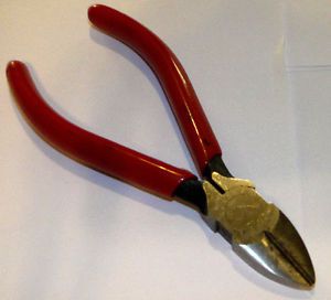 VINTAGE RED ACE TOOL NO. 21661 WIRE CUTTERS MADE IN JAPAN GOOD CONDITION