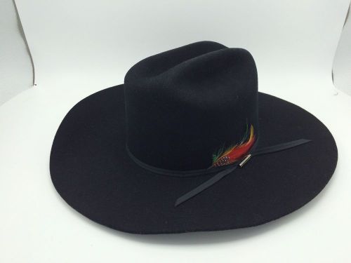 7  Serratelli,  2X, 4&#034; Brim, NEW,  Western, Felt, Cowboy Hat