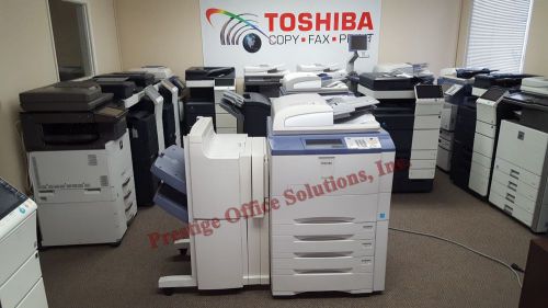 Toshiba E-Studio 857 Copier-Printer-Scanner-Meter only 78k  SEE VIDEO BELOW !!