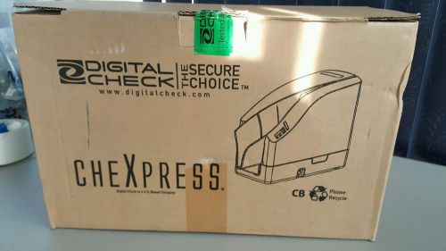 DIGITAL CHECK CHEXPRESS CX30 CHECK READER SCANNER 152000-02 INKJET