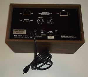 ODYSSEY COMPACT MODEL 2001 ELECTRONIC AUDIO DETECTION &amp; SIREN ALARM SYSTEM