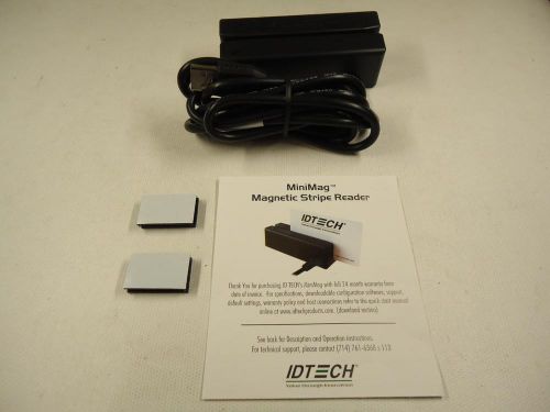 ID Tech IDMB-334112B USB MiniMag II Card Reader REV N New